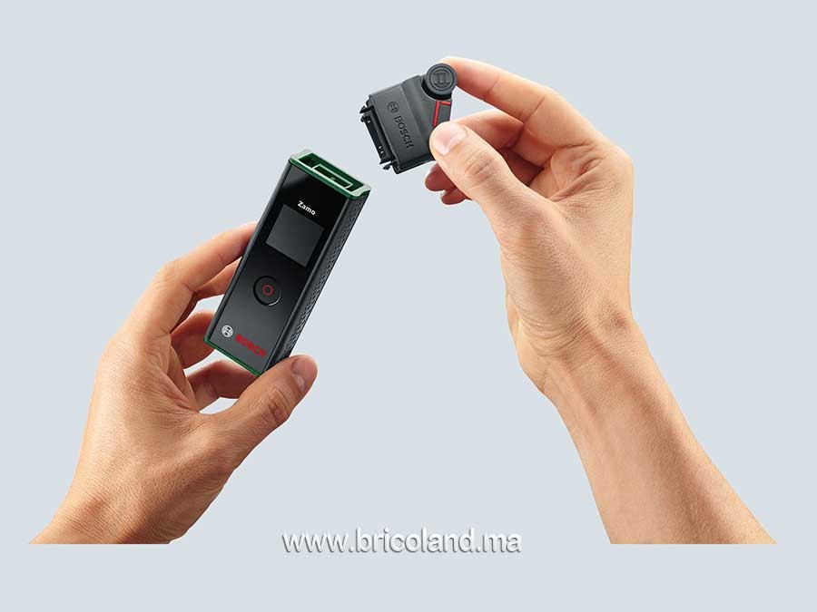 Télémètre laser Bosch numérique Zamo III - Bricoland Maroc